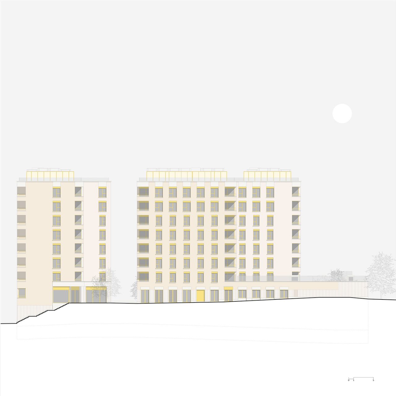 Alçado Norte – ARMADOR